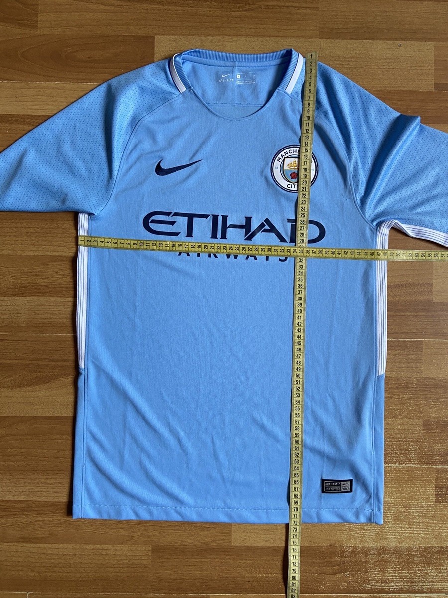 Manchester City Home Authentic Jersey 2025/26 Long Sleeve With AÏT
