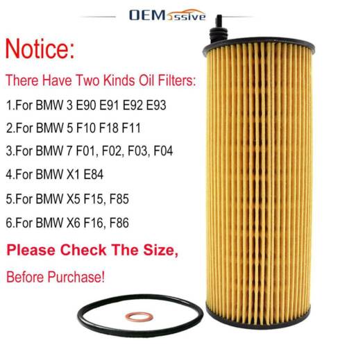Oil Filter For BMW E70 E90 F02 F10 E93 F01 E82 E72 F85 X5 520d 120d 11427805707 - Picture 2 of 6