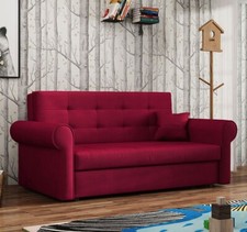 Polstersofa Kiano Silver III Sofa Schlaffunktion Bettkasten Schlafsofa Couch