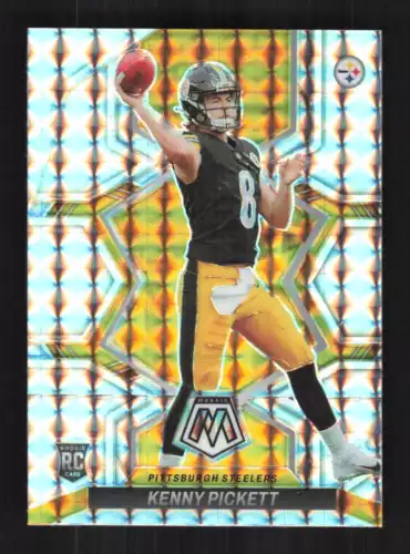 Kenny Pickett 2022 Panini Mosaic Silver Mosaic Pittsburgh Steelers #301