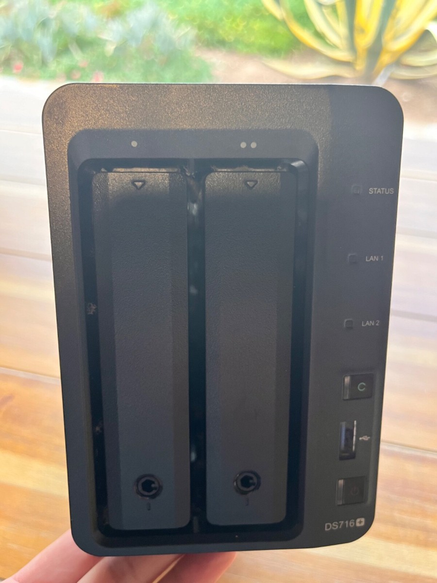 Synology DiskStation DS716 2 Slot NAS Storage 2gb RAM for sale