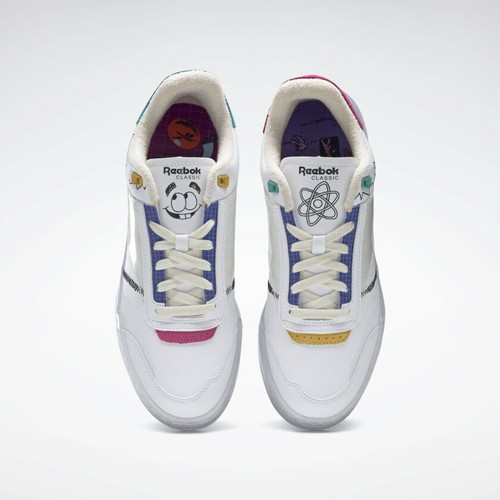 JURASSIC PARK REEBOK CLASSIC CLUB C LEGACY MR. DNA MultiColor GY0856 White 7.5 - Picture 4 of 12