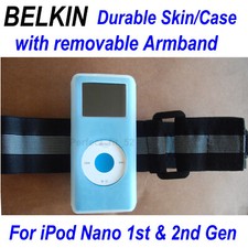 BELKIN Sport Case w Removable Stretch Armband fits IPOD Nano 1st  2nd Gen NIB