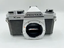 Choice of Pentax K1000 KM K2 KX in Black or Chrome Manual Camera - Very Good