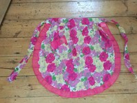 Vintage 1960s Frilly Nylon Half Pinny Apron Deadstock By Mytoni Vintage 1960s Frilly Nylon Half Pinny Apron Deadstock By Mytoni
