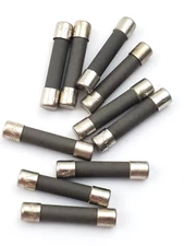 Lot of 10 Bussmann ABC30 125 Volt 30 Amp Ceramic 1/4" x 1-1/4" Fast Acting Fuses