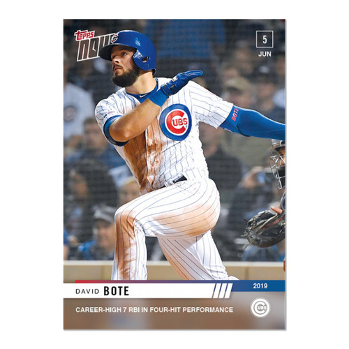2019 Topps Now 335 David Bote