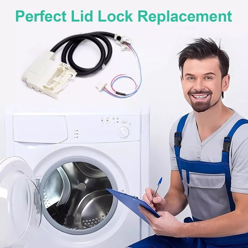 For GE Washer Lid Lock Assembly WH08X32657 290D3070P002 - Picture 5 of 8