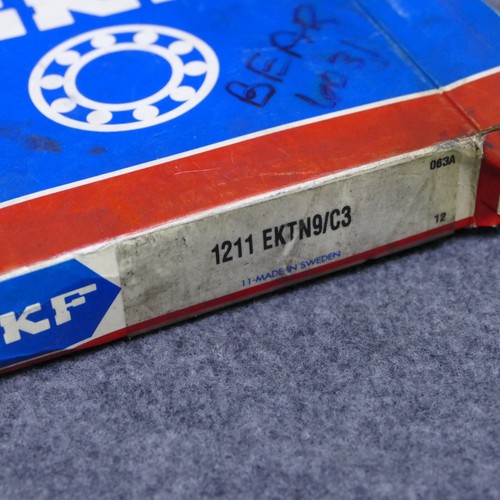SKF 1211 EKTN9/C3 Self Aligning Ball Bearing Double Row 55mm Bore X 100 X 21mm - Picture 6 of 7