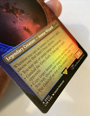 MTG Gandalf the Grey SHOWCASE FOIL The Lord of the Rings 322 NM | eBay
