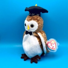 TY Beanie Baby - WISEST the 2000 Owl 7 inch 