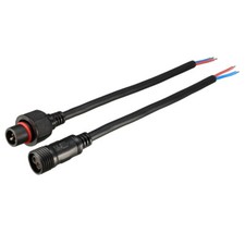 Stecker Buchse 2 Terminal Wasserdichte Stecke...
