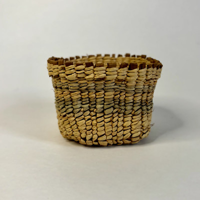 Small Northwest Coast Antique Native American Basket/Quileute or Makah