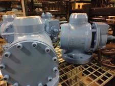 Plug Valve RESUN FW456 4" CL600 RF Flange X Bevel End Lubricated Gear Op.