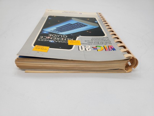 Commodore VIC-20 Programmer's Reference Guide with Schematic Book - VM110 - Afbeelding 6 van 6