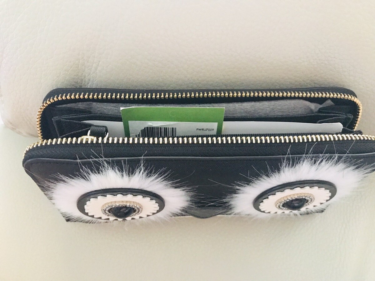 NWT kate spade Dashing beauty penguin lacey large wallet PWRU7009