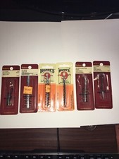 Outers Hoppe's Lot Of Gun Bore Cleaning Brush .17 .44 .45 .243 .25 .40 20 28 GA