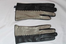 ETIENNE AIGNER Leather Gloves Size L