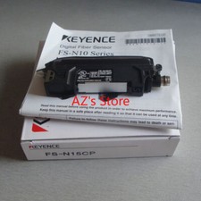 NEW KEYENCE FS-N15CP Fiber Optic Sensor Amplifier IN BOX AZ
