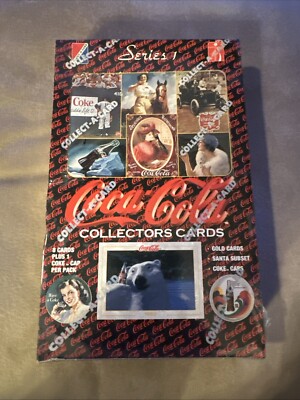 Coca-Cola 1993 Series 1 Collector's Cards 36 Packs FACTORY SEALED!