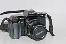 Minolta Maxxum 7000AF 35mm SLR Film Camera with 35-70mm zoom MACRO /TESTED/WORKS