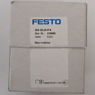 Festo SLS-10-25-P-A 170495 Cylinder New One Expedited Shipping SLS1025PA