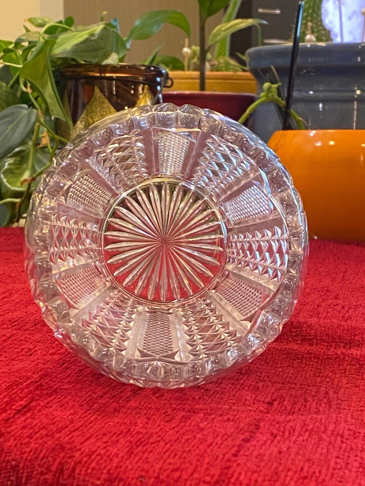 Antique Crystal Vase RARE eBay