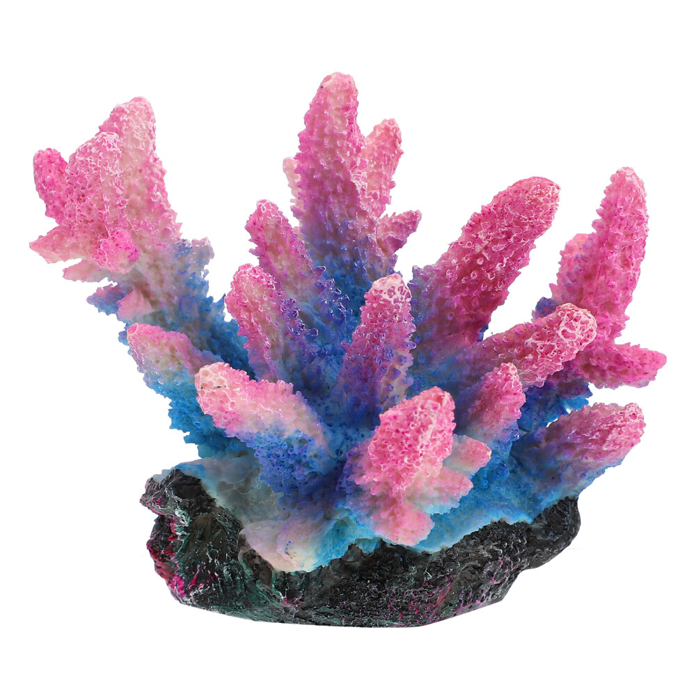 Plant Artificial Coral Fish Tank Tabletop Decoration Accessory