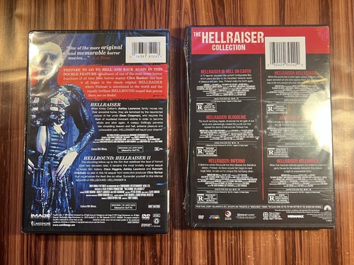 The Hellraiser Collection DVD Movie Lot 1 2 3 4 5 6 7 8 Pinhead Horror Barker - Picture 3 of 7