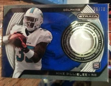 2013 Topps Strata Player-Worn Memorabilia #SR-MGI Mike Gillislee, Dolphins 20/70