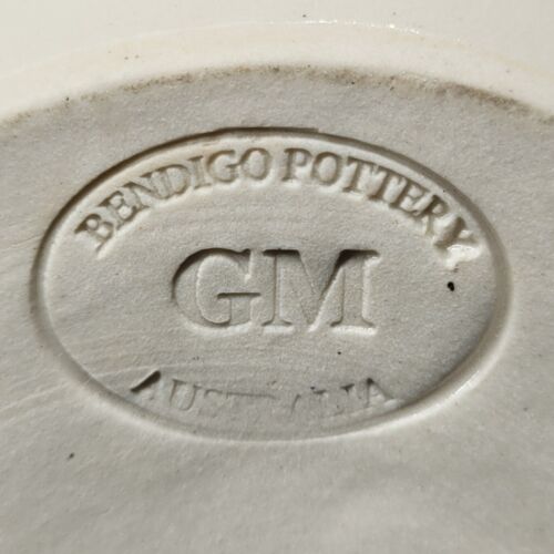BENDIGO POTTERY DRIP GLAZE VASE Grahame Masters 22cm - Picture 9 of 11