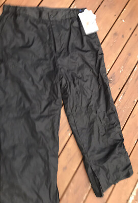Zero Xposure Mens Black Water Repellent Fleece Lined Snow Pants XL NEW NWT 