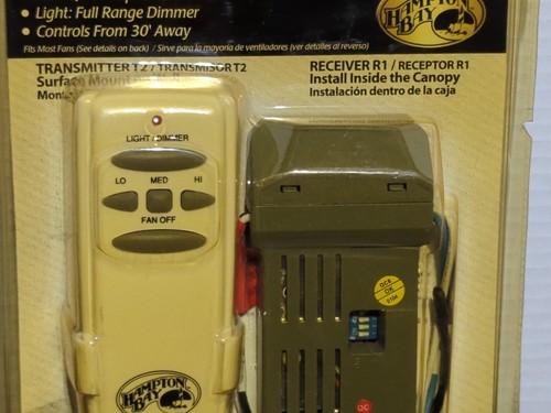 Hampton Bay Wireless Ceiling Fan Remote Control Fits Dual Mount & Downrod 191691 - Picture 4 of 15