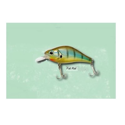Trick Fisch Wobbler Fat Rat Barsch Zander Hecht Dorsch
