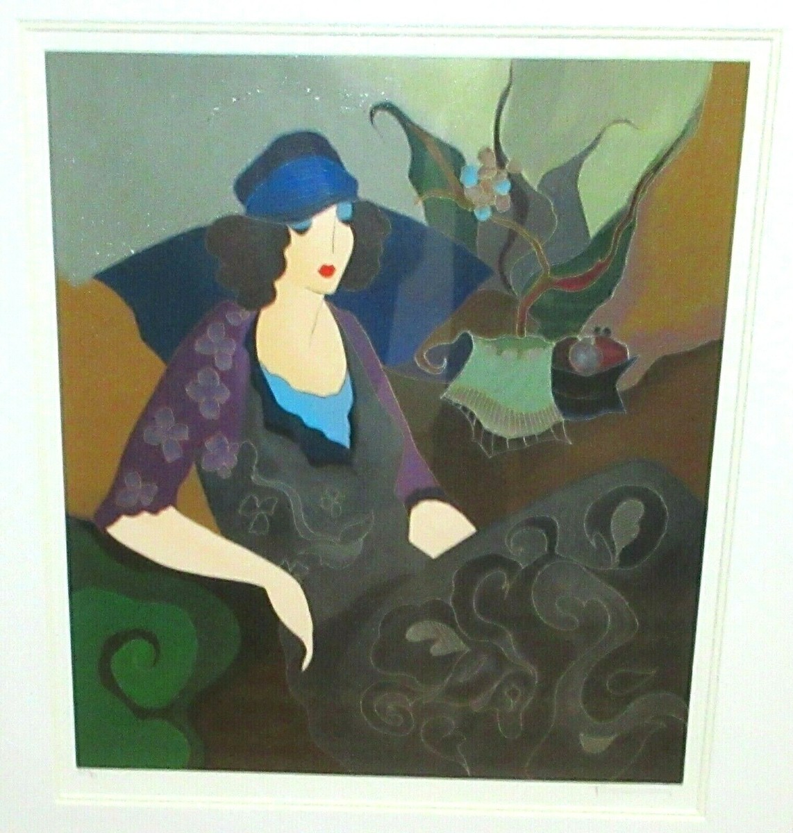 絵画 Tarkay red hat s-l1200.jpg