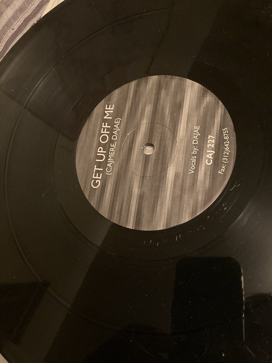 CAJMERE Feat DAJAE GET UP OFF ME Cajual Records 1994 Rare CAJMERE Feat DAJAE GET UP OFF ME Cajual Records 1994 Rare