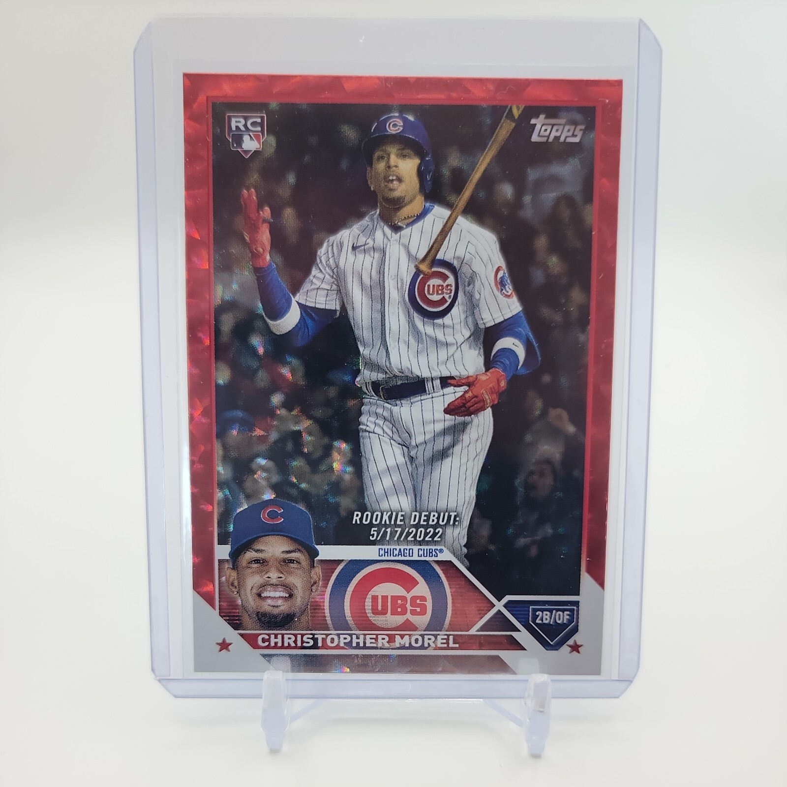 2023 Topps Update Series Red Foil Christopher Morel RD #116/199 (US163) RC