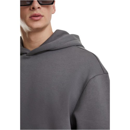 Urban Classics Fluffy Hoody Herren Kapuzenpullover Hoodie Regular Bequem Neuheit - Picture 65 of 137