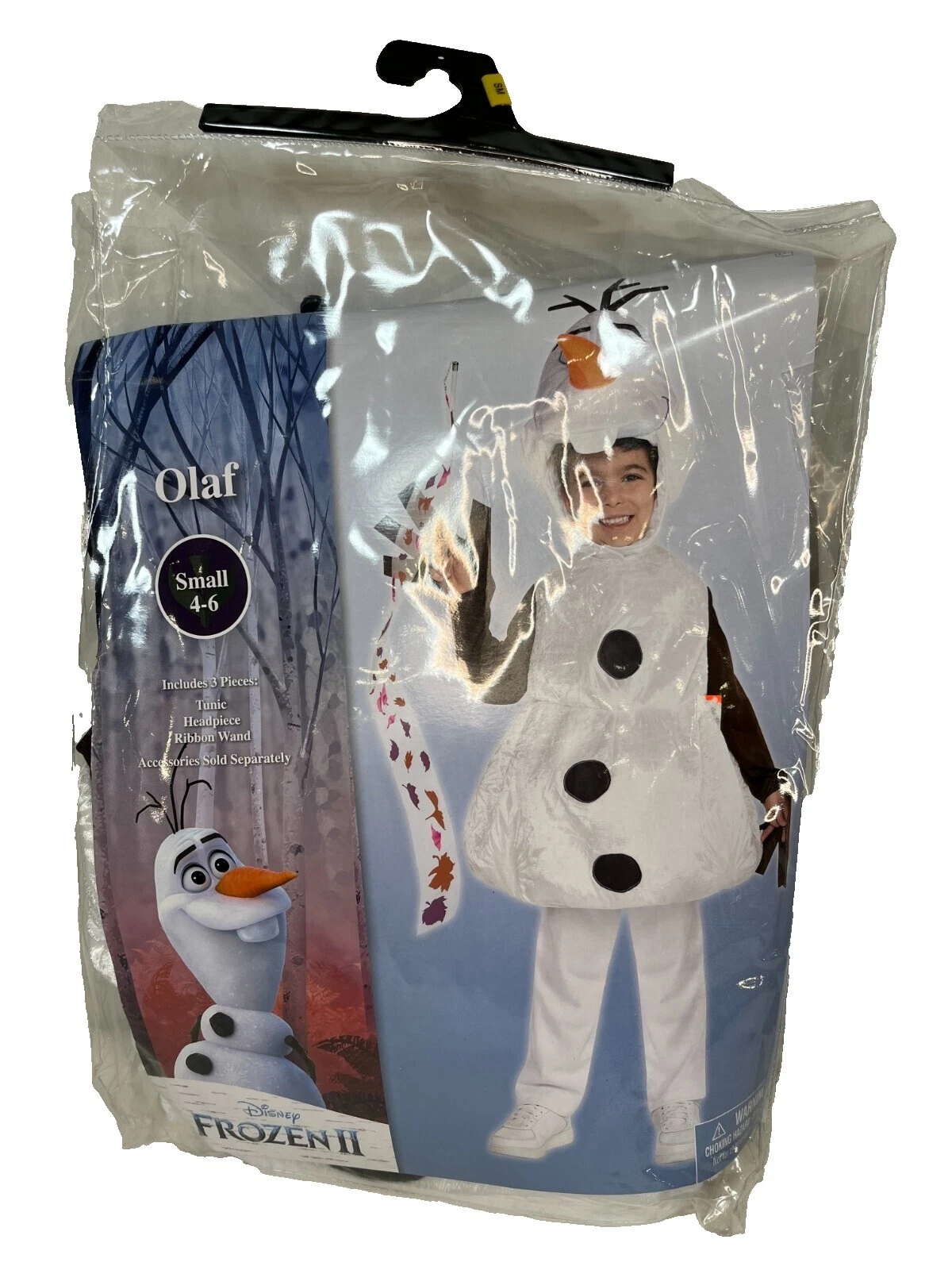 Traje completo de Disfraces Unisex Olaf Muñeco de nieve