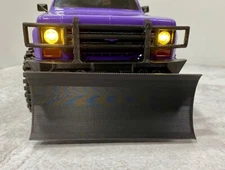 Front and Back Bumper For FMS 1:24 FCX24 K5 RC Crawler With PLOW
