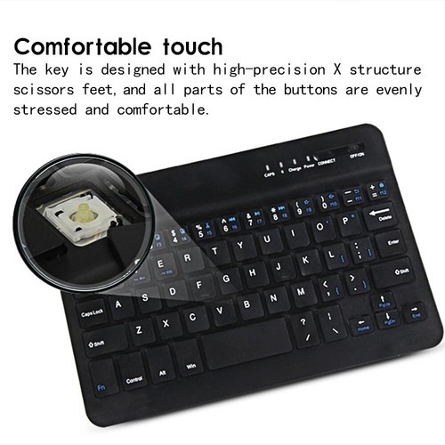 Leather Stand Cover Case+Bluetooth Keyboard For Apple iPad 23456789/Mini/Air/Pro - Picture 6 of 11