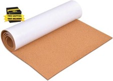 Self-adhesive Cork Board Roll, 1/8" Thick Cork Boards for Walls, 20"x16" Cork Bo