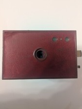 Kodak Eastman No 2A Red Brownie Box Camera Model C in Original Case RARE metal