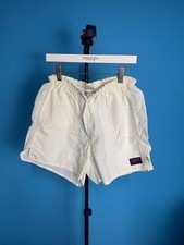 vintage nike grey tag white running short 1987-1989