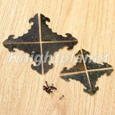 4/12/20Pcs Decorative Jewelry Box Desk Chest Corner Edge Cover Bracket