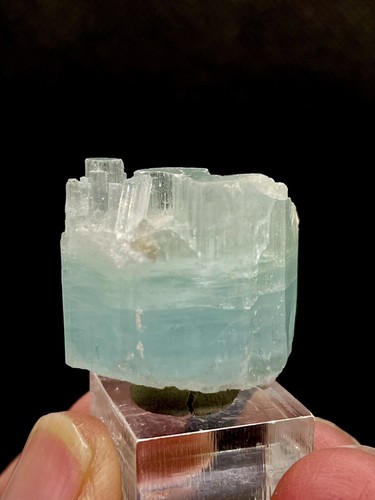 Bellissimo cristallo terminato acquamarina inciso 19 g da Skardu, Pakistan - Foto 2 di 6