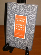 Vintage 1956 BITTER-SWEET POEMS of Heinrich Heine * Peter Pauper Press * HC/DJ