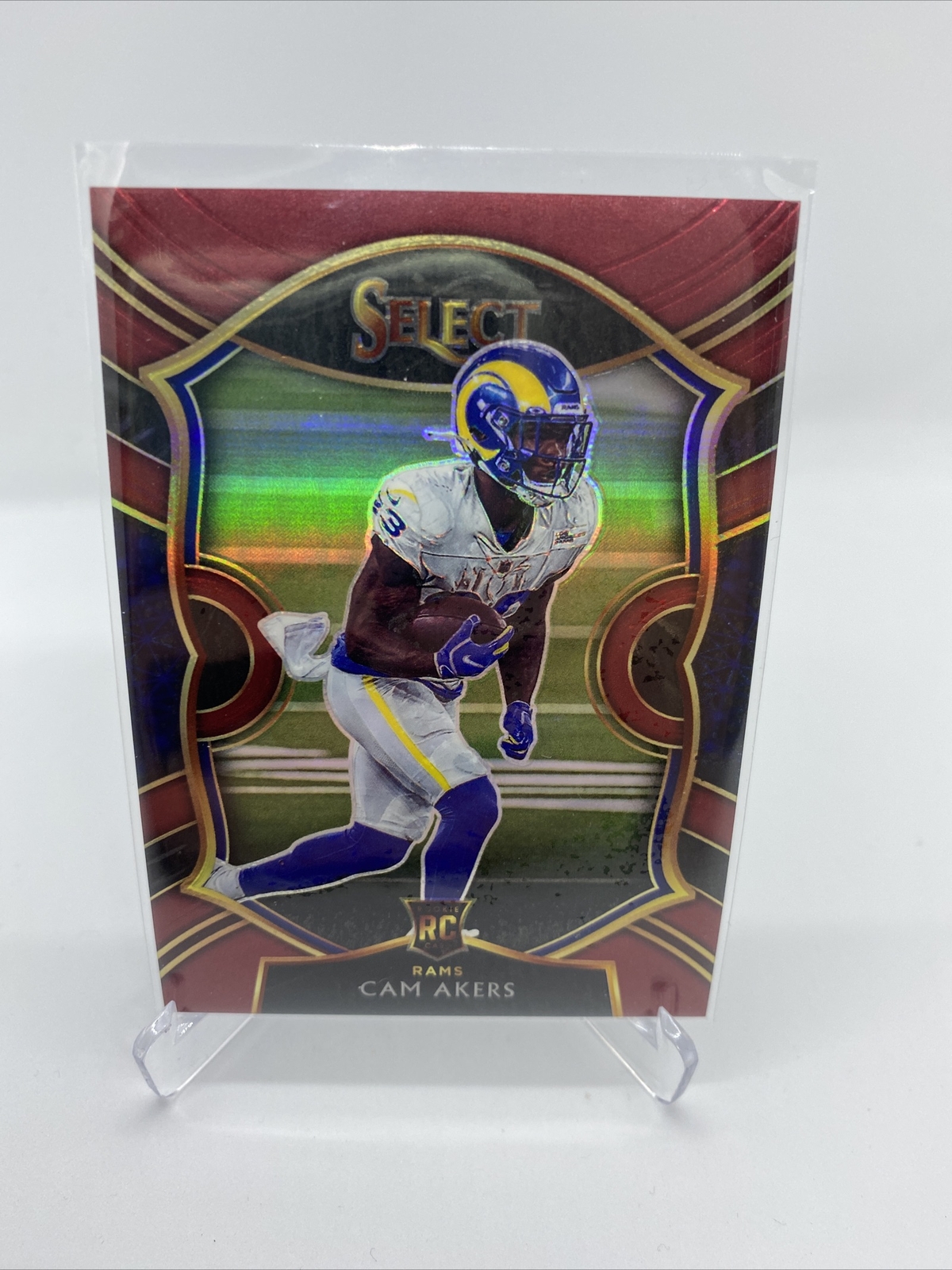 2020 Select Cam Akers Red Prizm Concourse SP 142/149