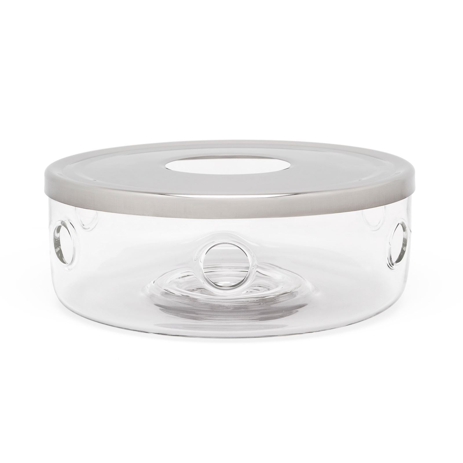 FUNNETOYU Glas Teewärmer - Stövchen Für Tee, Kaffee & Suppen