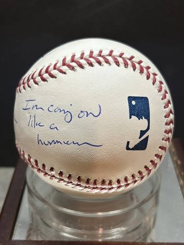 Trevor Hoffman Signed Inscribed Hells Bells JSA Baseball Rare Inscriptions - Picture 2 of 5